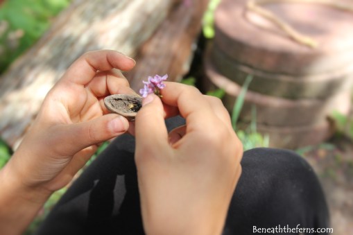 Fairy house nature kids craft garden miniature
