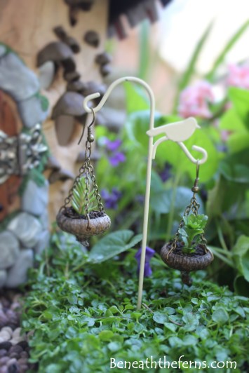 Fairy house fairy garden miniatures at beneaththeferns.w... #Fairyhouse #fairygarden #miniature #beneaththeferns 4