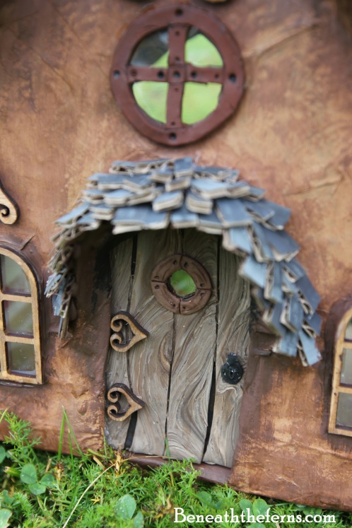 Fairy door for miniature fairy house by beneaththeferns